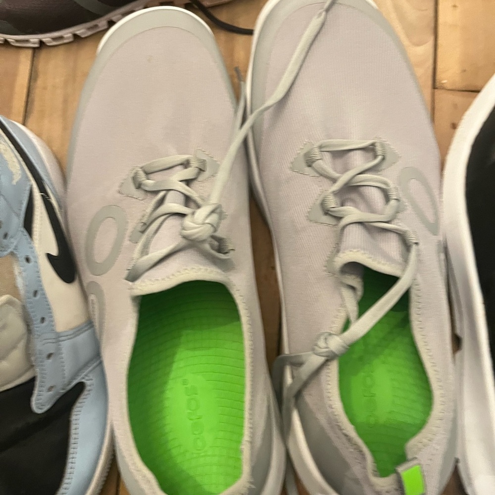 OOFOS 00MG Sport LS Sneaker Recovery Comfort Walking Shoes Men 14 Slate